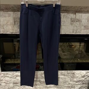 Karen Scott Women's Navy legging pants size Medium Petite